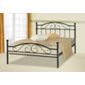 MetalBedsLtd Devon Bed Frame - Gloss Black - Single (3')