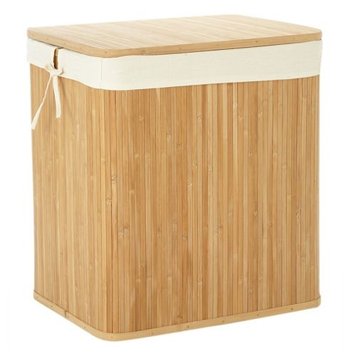Image of Linea Natural Bamboo Laundry Bin