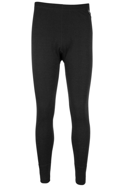 Image of Merino Mens Thermal Pants - Black