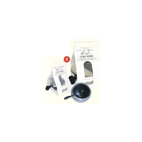 Image of Widek Ding Dong Bicycle Bell, 80mm Chrome
