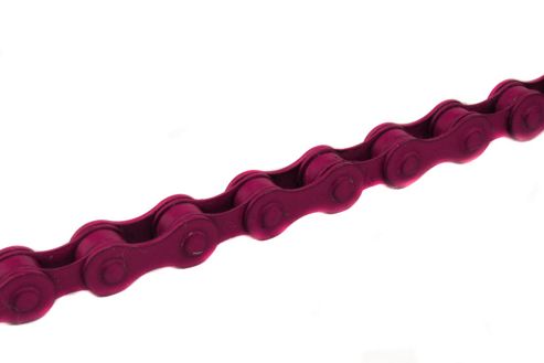 Image of Clarks Bmx / Fixed Chain 1/2" X 1/8" X 112 Link Pink