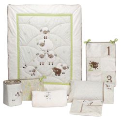Kids line Counting Sheep 6 piece Bed Set