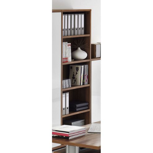 Image of Posseik Passau Bookcase - Sand Ash - 201.5 Cm H X 74 Cm W X 34.5 Cm D