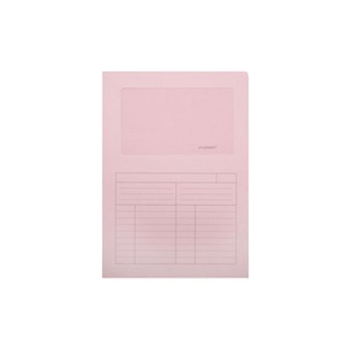 Image of Q-connect Window File Pink Pack Of 50