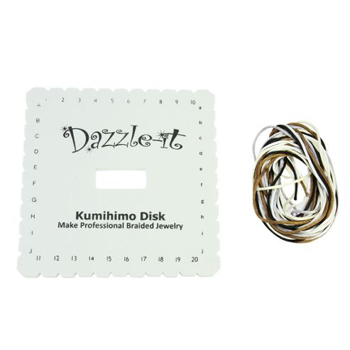 Image of Kumihimo Braiding Plate & Rattail