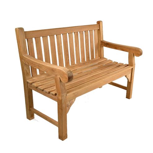 Image of Queensbury Teak Bench 120cm