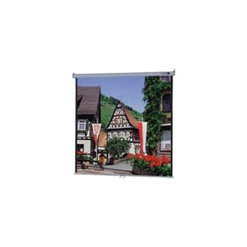 Image of Da-lite Model B Manual Wall And Ceiling Screen Square Format Matte White 84 X 84 Inch