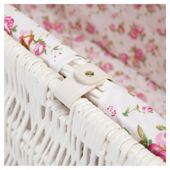 Tesco White Wicker Trunk