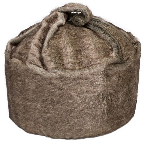Image of Kaikoo Faux Fur Bean Bag, Tan