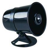 Black 8 Ohm 8W ABS Plastic Horn Speaker