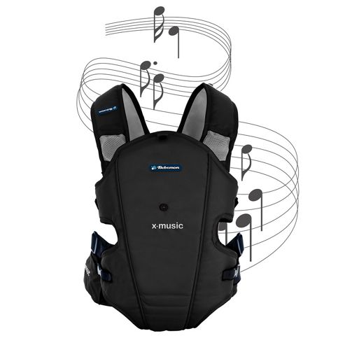 Image of Bebemon X-music Baby Carrier - Antracite Black