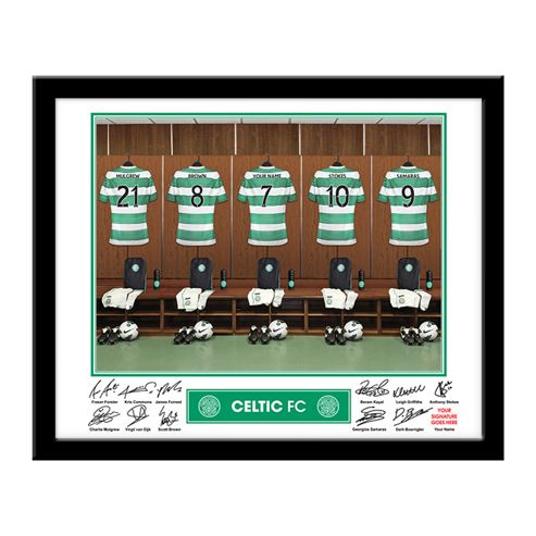 Image of Personalised Celtic Dressing Room Frame