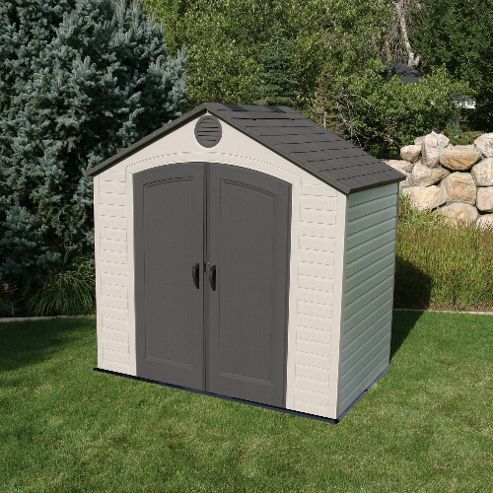 Buy Lifetime plastic shed 8 x 5 from our Plastic Sheds range - Tesco