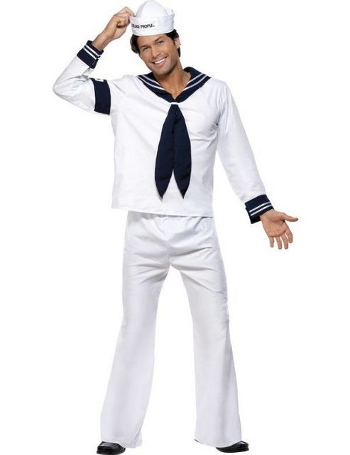 Image of Adult Official Village People Navy Costume