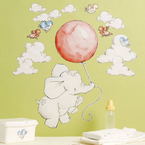 Image of Baby Elephant Children's Wall Stickers