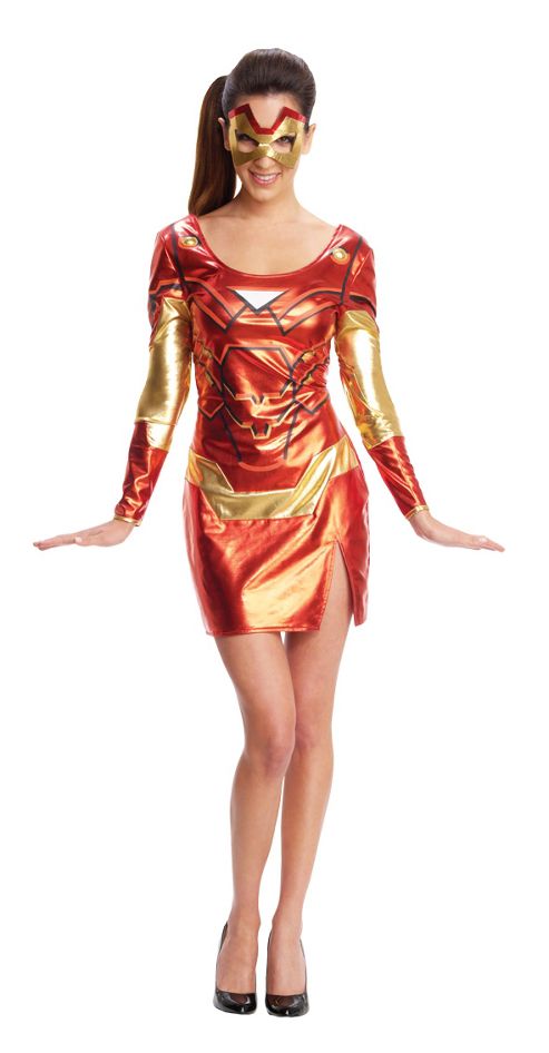 Image of Rubies' Miss Ironman Pepper Potts Costume - Adult L