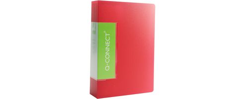 Image of Q-connect Photo Album 60 Pockets Red Kf02761