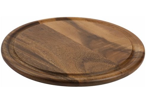 Image of T&g Acacia Tuscany Round Chopping Board