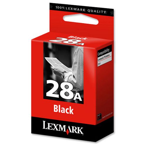 Image of Lexmark 28a Black Print Cartridge