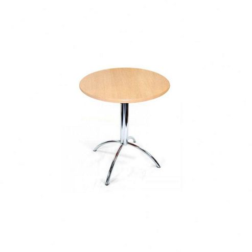 Image of Home Essence Pisa Round Bistro Table - Natural Beech