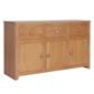 Home Essence Traditional 3 Door 3 Drawer Sideboard