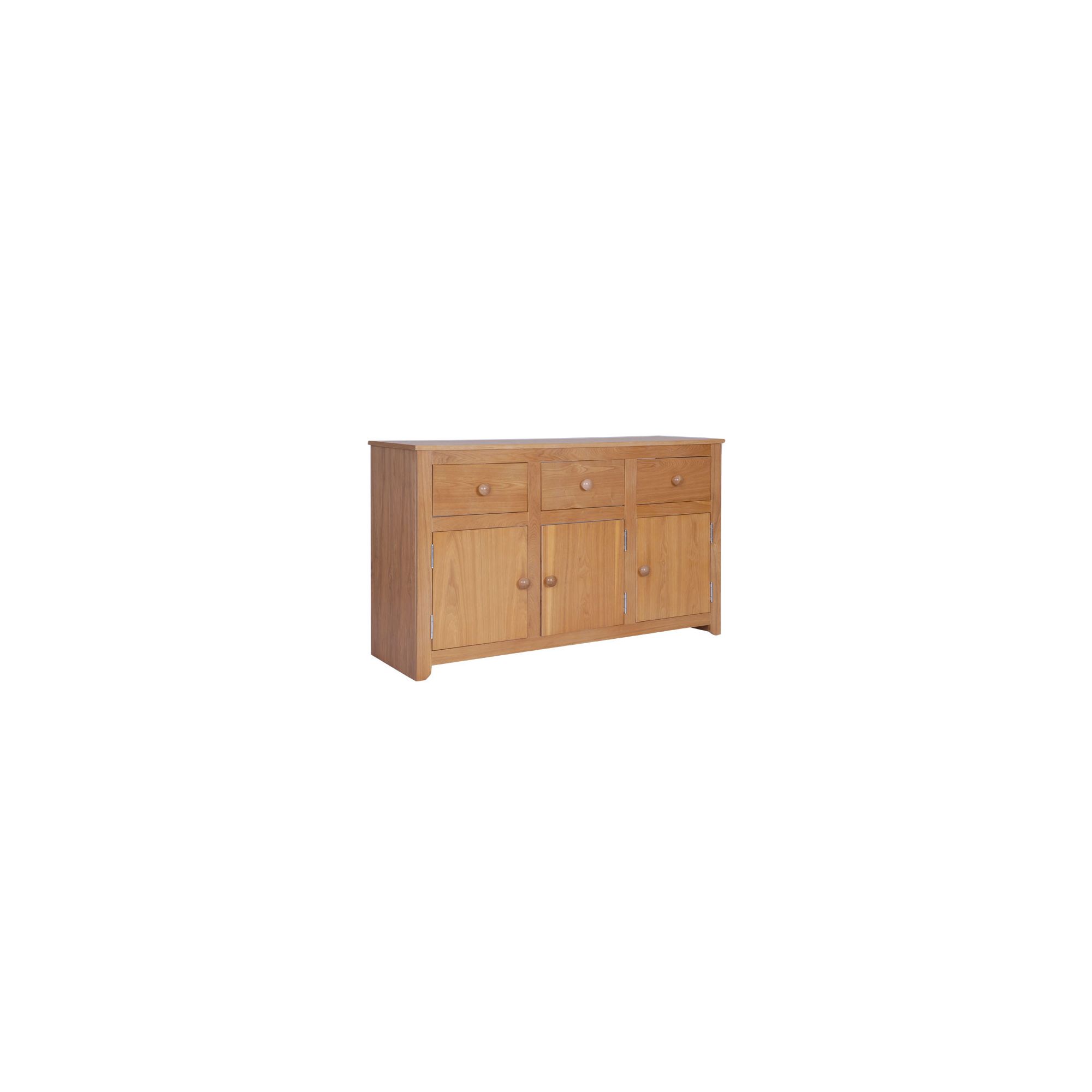 Home Essence Traditional 3 Door 3 Drawer Sideboard at Tesco Direct