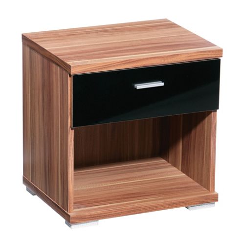 Image of Premier Housewares Fargo 1 Drawer Bedside Table