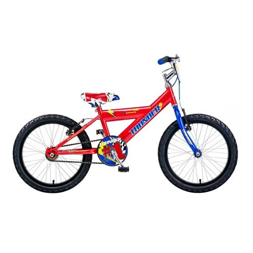 Image of Concept Thunder 18" Kids' Bike, Red/blue