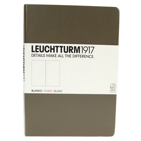 Image of Leuchtturm 1917 Medium Notebook Plain Taupe