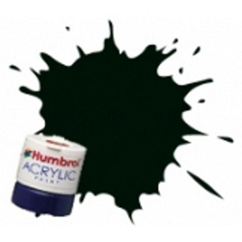 Image of Humbrol Acrylic - 14ml - Matt - No91 - Black Green