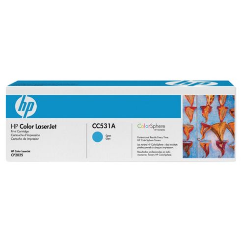 Image of Hp Cc531a Laser Toner Cartridge