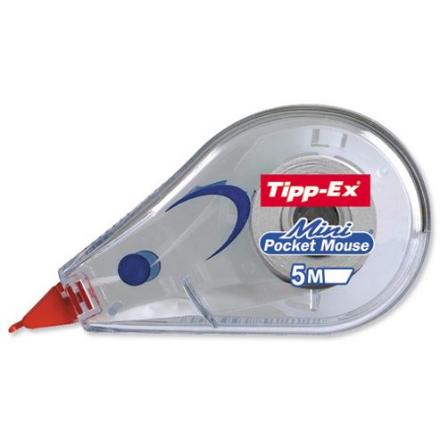 Image of Tipp-ex Mini Pocket Mouse Correction Tape Roller 5mmx5m Ref 812878 [pack 10]