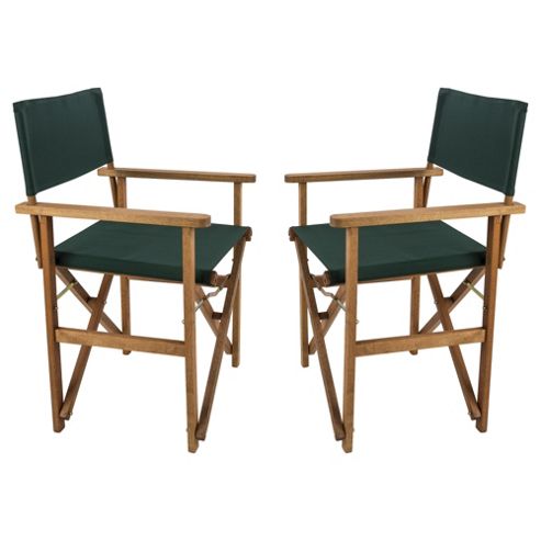 Image of Director's Chair, Dark Green, 2 Pack