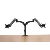 B-tech Articulated Arm Desk Bracket for up to 24"