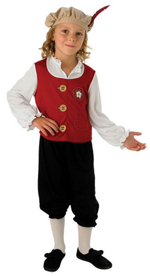 Image of Tudor Boy - Child Costume 5-6 Years