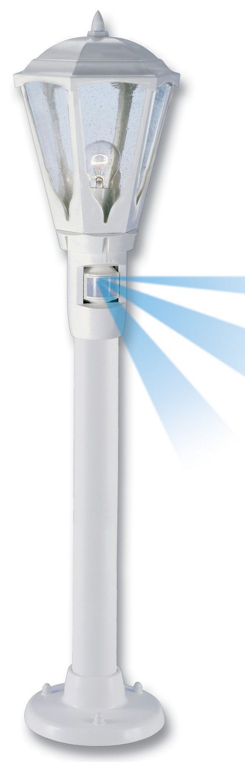 Image of Steinel Gl16 White Floor Mounted Bollard Light