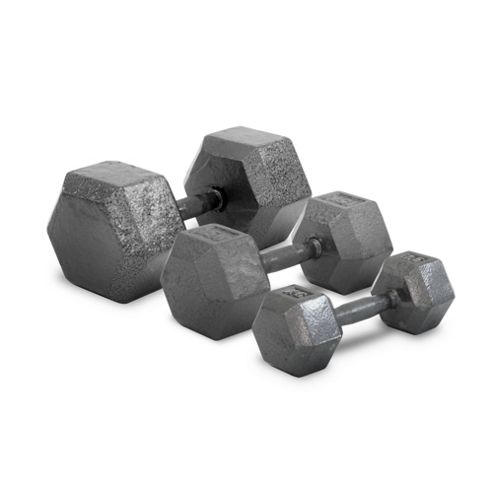 Image of Bodymax Hammertone Hex Dumbbells - 2 X 27.5kg
