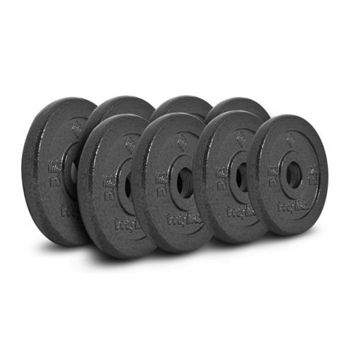 Image of Bodymax Standard Hammertone Weight Plates - 8 X 1.25kg
