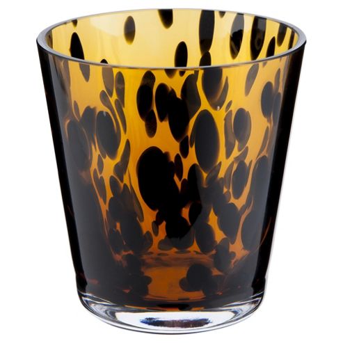 Image of Tesco Tealight Holder Tortoise Shell Effect