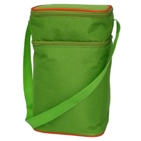 Image of Jl Childress Maxicool 6 Bottle Insulated Cooler Bag - Green