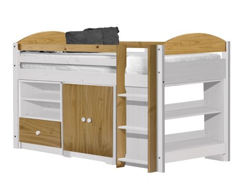 Image of Maximus Mid Sleeper Set 2 White With Antique Details