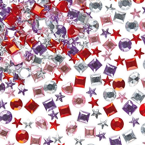 Image of Self-adhesive Acrylic Jewels (pack Of 200)