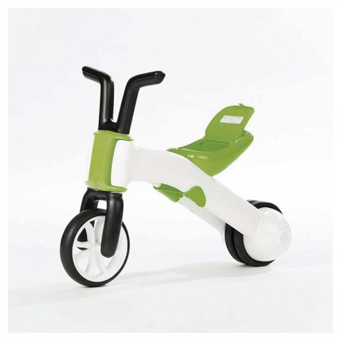 Image of Chillafish Bunzi 2-in-1 Tricycle & Balance Bike, Green