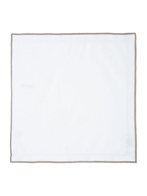 Image of Casa Couture Satin Stitch Napkins Set Of 4