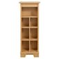Caxton Sherwood Video Bookcase Unit in Natural Oak