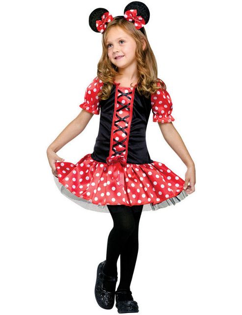 Image of Child Miss Mouse Costume