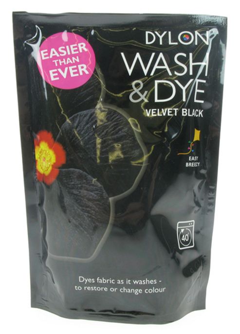 Image of Dylon Wash&dye Velvet Black 1
