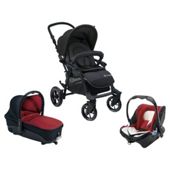 Concord Fusion Travel System, Black & Red
