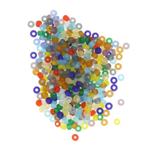 Image of Czech Seed Bead 10/0 Tr Matt Multi
