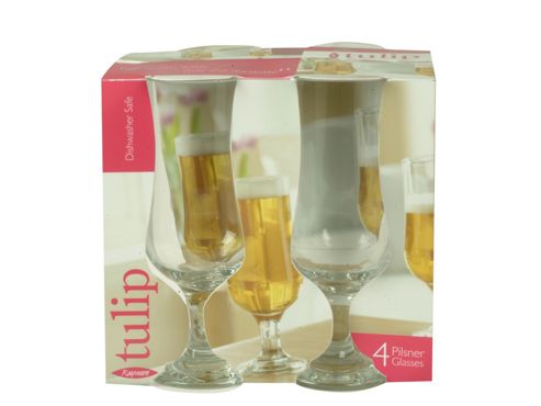 Image of Rayware 187223 Tul Stem Beer Set X4 44169